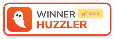 Huzzler Launch Arena Award Badge